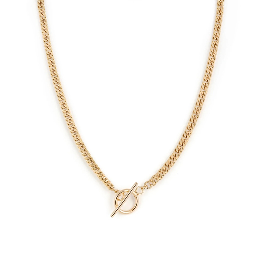 Twenty Compass Elegant Gold Chain Necklace